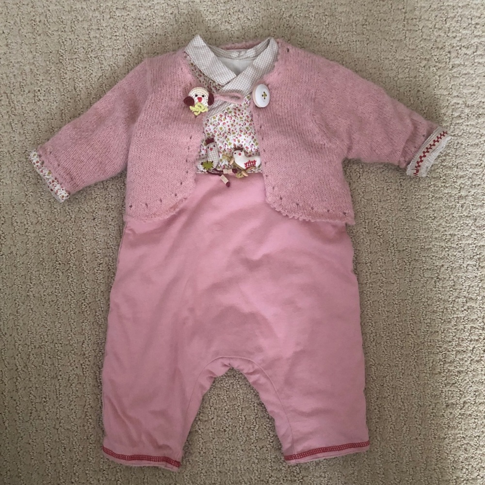 Catimini Onesie with Sweater